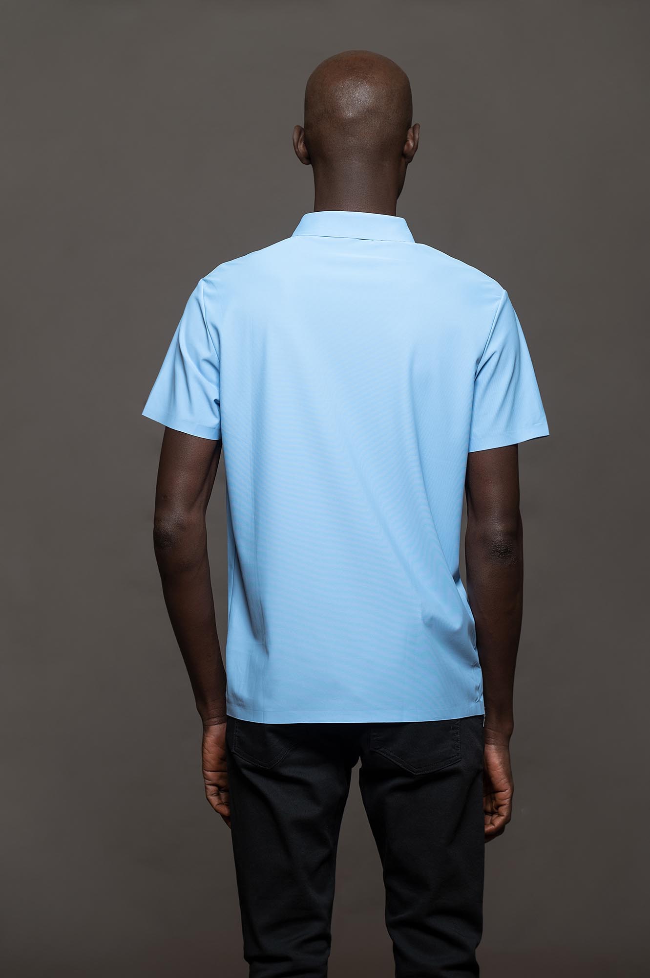 300CE - CHOMBA PELLICCIA CELESTE